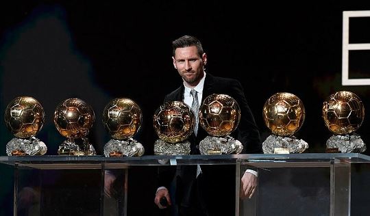 Messi và bộ sưu tập 7 quả bóng vàng