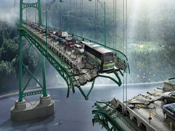 Nằm mơ thấy cầu sập là điềm gì?