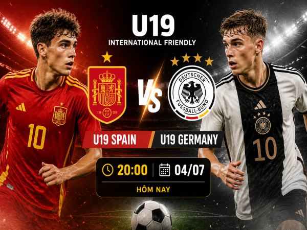 Số liệu về đội hình dự kiến U19 Spain gặp U19 Germany hôm nay
